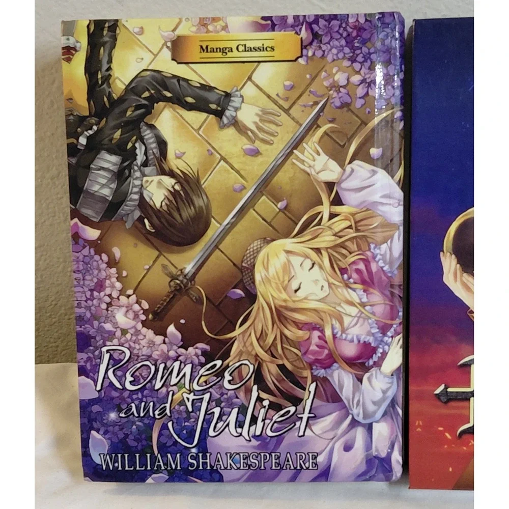 Manga Classics Shakespeare Romeo and Juliet & Hamlet Hardcover Lot of 2
